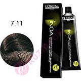 Loreal İnoa 7.11 Kumral Yoğun Küllü