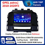 OPEL astra j  2010-2020Yıl 8GB Ram 128GB Hafıza 9 İnç Android 14 Cihaz Kablosuz Carplay Kablosuz Android Auto Multimedya Navigasyon Double Teyp Araç Monitor Ekran
