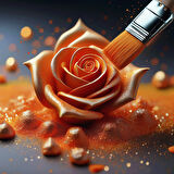 Turuncu Metalik Toz Gıda Renklendiricisi 5 gr