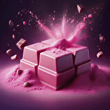 Pembe Lake/Yağ Bazlı Toz Gıda Boyası - Çikolata Boyası 7 gr