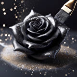 Siyah Metalik Toz Gıda Renklendiricisi 5 gr