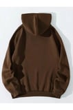 Sevimli Pandalar Baskılı Kapüşonlu Sweatshirt