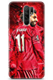 Xiaomi Redmi 9 uyumlu Futbol 3 HD Koruma Mohamed Salah
