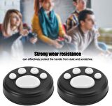 Analog Koruyucu Slikon Başlık Joystick için Ps5 | PS4 | PS3 | Xbox One | Xbox One S | Xbox 360 | Wii U Siyah-Beyaz 4 Adet