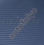 Karbon Folyo Mavi Kendinden Yapışkanlı 127 CM X 2 METRE