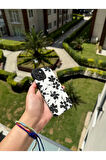 İPHONE 15 PLUS UYUMLU ÇİÇEK DESENLİ SİLİKON KILIF