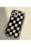 İPHONE 11 UYUMLU DAMA DESENLİ SİLİKON KILIF