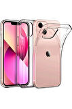 İPHONE 14 PROMAX UYUMLU SERT PLASTİK ŞEFFAF KILIF