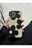 İPHONE 13 UYUMLU ÇİÇEK DESENLİ SİLİKON KILIF