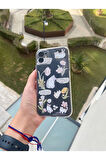 İPHONE 11 UYUMLU DESENLİ ŞEFFAF SİLİKON KILIF