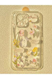 İPHONE 11 UYUMLU DESENLİ ŞEFFAF SİLİKON KILIF