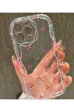 İPHONE 15 PLUS UYUMLU DESENLİ ŞEFFAF SİLİKON KILIF
