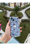 İPHONE 14 UYUMLU DESENLİ ŞEFFAF SİLİKON KILIF