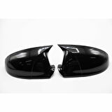 Mercedes B Class W246 2011+ Uyumlu Piano Black Batman Yarasa Ayna Kapağı