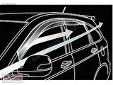 Boğaziçi  Fiat Bravo cam rüzgarlığı mugen 4.lü