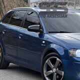 A3 8P Batman Yarasa Ayna Kapağı Piano Black / 2003-2007