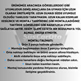 Hyundai Accent Admire Milenyum 2000-2006 Uyumlu Üniversal V2 Laguna Lip Esnek Ön Lip 2 Parça Tampon Altı Dil Karlık Ön Ek