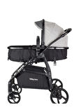 Bc-315 Safari Pro Travel Bebek Arabası & Puset Gri (BC-315-D)
