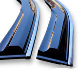 Fiat Fiorino Düz Kromlu Cam Rüzgarlığı 2li