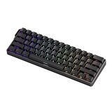 AKKO MONSGEEK FUN60 Ultra Shine-Through Black Hall Effect Manyetik Switch ARGB Kablosuz Hotswap Mekanik Gaming Klavye