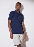 Brooks Brothers Klasik Yaka Lacivert Erkek T-Shirt BBSP23MTS036