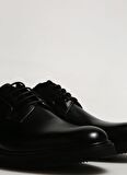 Brooks Brothers Deri Siyah Erkek Klasik Ayakkabı BBSS24MCL003