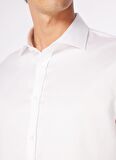 Brooks Brothers Slim Fit İtalyan Yaka Beyaz Erkek Gömlek BBSS24MSH028