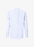 Regular Fit Klasik Yaka Mavi - Beyaz Erkek Gömlek BBSS24MSH012
