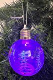 Waldern Yılbaşı Ağaç Noel Desenliı Işıklı Ampul Süs