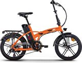 Elektrikli Bn5 Pro Katlanabilir Bisiklet Turuncu