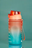 Walke 1.000 ml Motivasyonel Su Matarası Su Turuncu