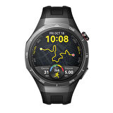 HUAWEI WATCH  Pro 46 mm Akıllı Saat, Pro seviyesinde Spor Saati, Keskin Hatlı Tasarım, 14 Güne Kadar Pil Ömrü, Sağlık Takibi, iOS ve Android ile Uyumlu, Siyah