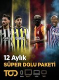 TOD 12 Aylık Süper Dolu Paketi (Web + Cep + Tablet + Smart Tv)