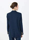 Sorbe Normal Lacivert Kadın Ceket DAILY JACKET BLAZER 1023