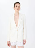 Sorbe Normal Ekru Kadın Ceket DAILY JACKET BLAZER 1023