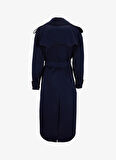 Sorbe Lacivert Kadın Trençkot MASCULINE TRENCH 9018