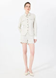 Sorbe Normal Ekru Kadın Ceket FERN SHIRT JACKET 4023
