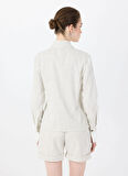 Sorbe Normal Ekru Kadın Ceket FERN SHIRT JACKET 4023