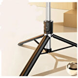 Selfie Çubuğu Bluetooth Kumandalı Kablosuz 170cm Çok Fonksiyonlu IŞIKSIZ Tripod -R1S-
