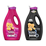 Yumoş Sıvı Çamaşır Deterjanı 1690 ml Renkliler ve Siyahlar 2 li 