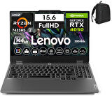 Lenovo Loq 15ARP9 Amd Ryzen 7-7435HS 48GB Ddr5 1tb SSD 6GB/RTX4050 WINDOWS11HOME 15.6" 144Hz Fhd IPS Taşınabilir Bilgisayar W83JC006ATR30+WEBLEGELSINÇANTA
