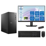 Dell Tower ECT1250 Intel® Core™ İ7-14700 24GB Ddr5 4tb SSD 4GB/GT1030  Freedos +23.8" Monitör Tower Masaüstü Bilgisayar 24RPLSR00721F10+ZETTAUSBBELLEK