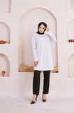 DOĞA Basic Tunik - BEYAZ