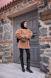 FOK KAŞE CEKET - CAMEL