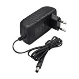 12.6 VOLT - 1 AMPER 5.5*2.5 UÇLU KIRMIZI YEŞİL LEDLİ YERLİ ÜRETİM PRİZ TİPİ ŞARJ ADAPTÖRÜ (4172)