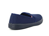 Bağcıksız Nefes alır Yazlık Keten Erkek Ayakkabı Lacivert TarzEMK