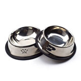 Paslanmaz Çelik Metal Mama Kabı 18 Cm. TdrTR