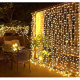 3*2 Perde Led Sarı Işık TdrTR