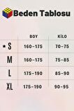 Siyah Baskısız Basic Oversize Kapüşonlu Kanguru Cep Uzun Kollu Kalın Erkek Sweatshirt 23ESWTCKAG