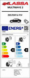 205/55R16 91V MULTIWAYS 2 LASSA